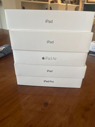 Cajas originales iPad, iPad Air, iPad Pro
