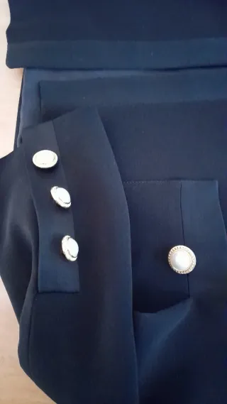 Giacca elegante nera vintage Arezia Made in Italy