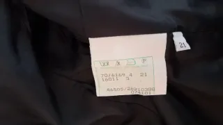 Giacca elegante nera vintage Arezia Made in Italy