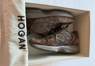 Scarpe Hogan marroni modello Interactive - Taglia