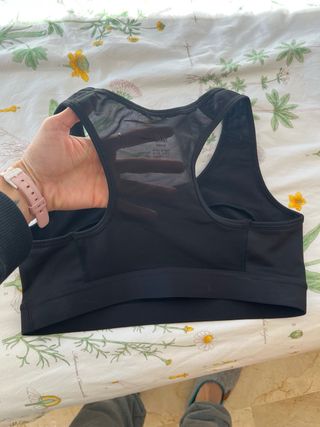 Top Lactancia H&M Negro Talla M