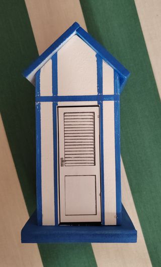 Cabina da spiaggia in legno riviera romagnola