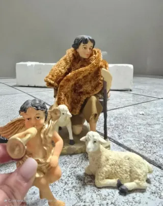 Belén 12 piezas portal grande 32cm