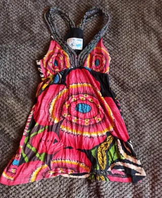 Blusa Desigual Talla XS Estampado Floral