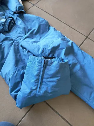 Mono de nieve azul para niño/niña 7-8 años