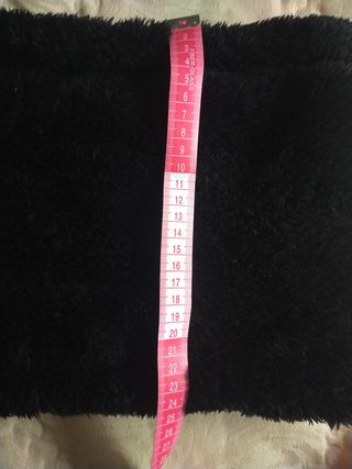 Braga de cuello negra