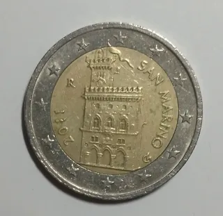 Moneta 2 Euro San Marino 2011