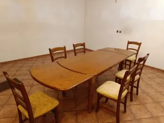 Mesa comedor con 6 sillas