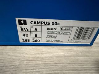 Adidas Campus 00s Verde Talla 42 EU