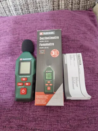 Decibelímetro Parkside PDEME 130 A1