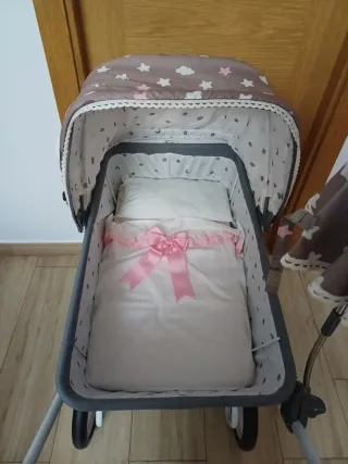 Carrito Muñecas Reborn Cuesvas + Muñeca