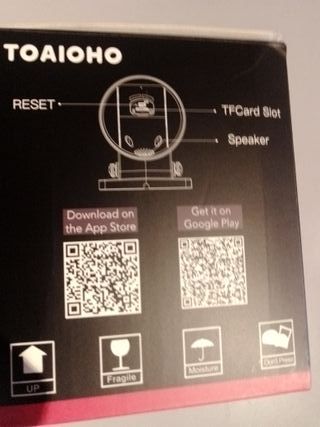 Cámara Wi-Fi TOAIOHO QB320