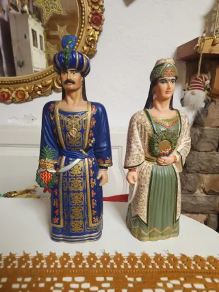 Figuras Gegants de goma Moros de Tarragona