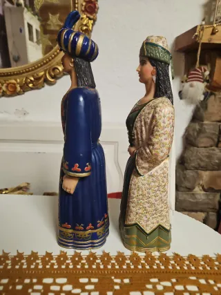 Figuras Gegants de goma Moros de Tarragona