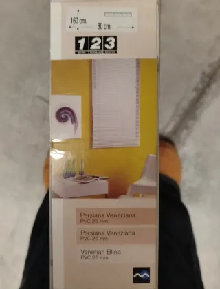 Persiana Veneziana 160x80cm PVC