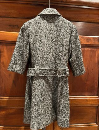 Cappotto Rossella Spera manica 3/4 con cintura