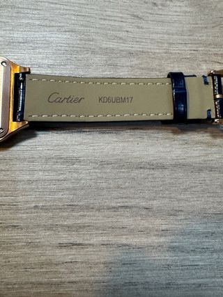 Reloj Cartier Santos Dumont Oro Rosa