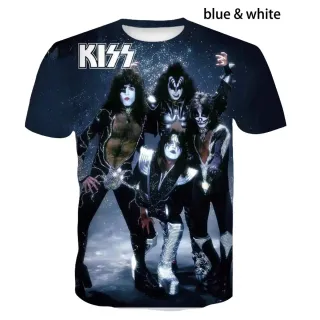 Camisetas KISS 3D Monster
