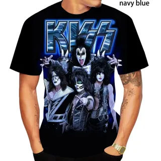 Camisetas KISS 3D Monster