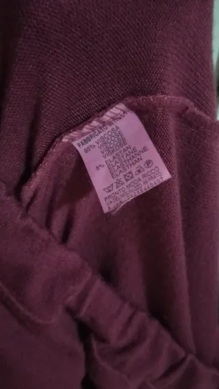 Pantalón burdeos talla XL