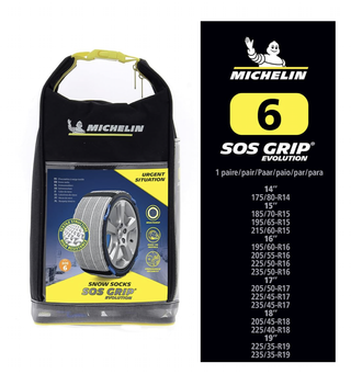 Michelin SOS Grip Evo 6 Cadenas Nieve Textiles