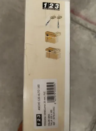 Persiana veneziana in PVC 160x120