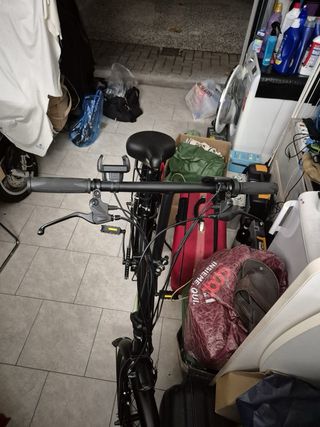 Bici Elettrica Pieghevole i-Bike Fold Green