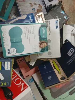 Lote +100 piezas electrónica averiada