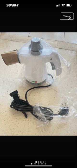 Limpiador a vapor portátil