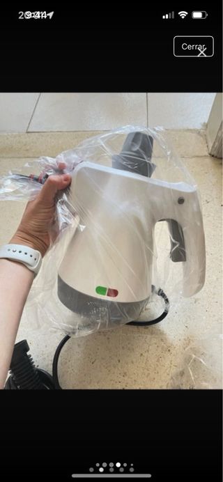 Limpiador a vapor portátil