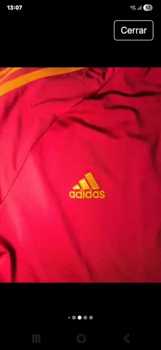 Chaqueta Adidas España Roja