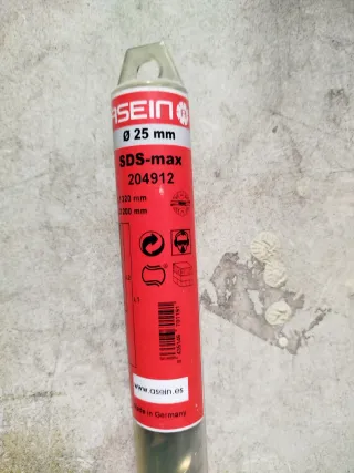 Broca Martillo SDS MAX 25x370mm