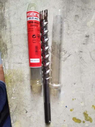 Broca Martillo SDS MAX 25x370mm