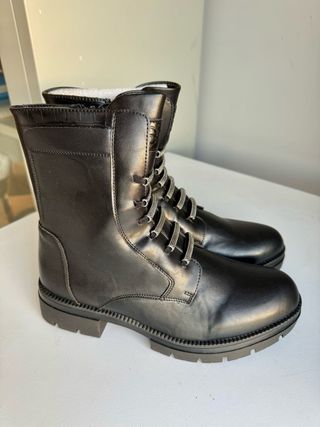 Stivaletto Anfibio Donna Exé Nero