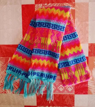 Bufanda de Lana de Alpaca