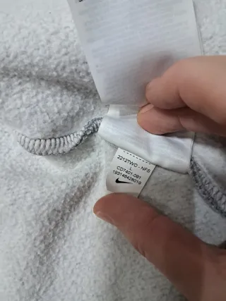 Sudadera Nike Original Niño Talla L Gris