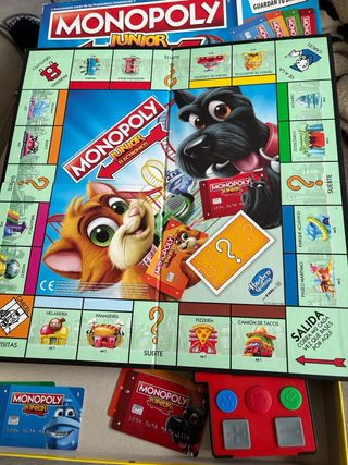 Monopoly Junior Tarjetas Bancarias Electrónicas