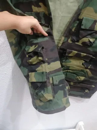 Chaleco de caza camuflaje