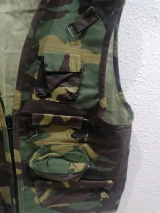 Chaleco de caza camuflaje
