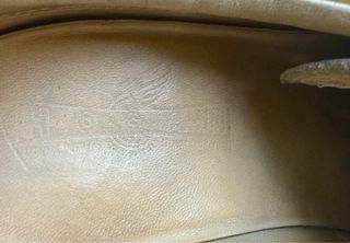 Zapatos HOGAN vintage, de charol, color mostaza