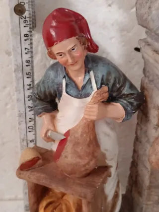 Pastore presepe resina