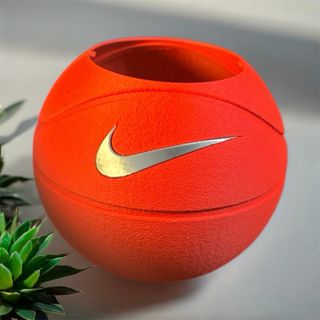 Maceta Balón Baloncesto Nike Roja