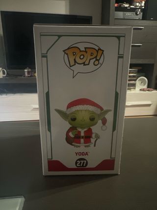 Funko Pop Yoda Papá Noel #277 Star Wars