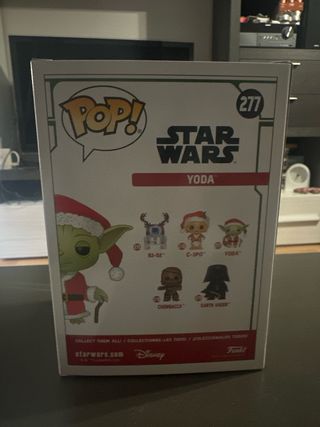 Funko Pop Yoda Papá Noel #277 Star Wars