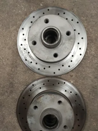 Discos traseros Freno Zimmerman Golf MK2