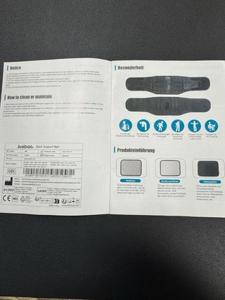 Faja Lumbar Juebao Talla S