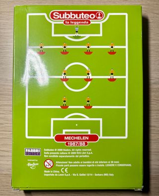 Subbuteo La Leggenda Team Squadra Mechelen 1987/88