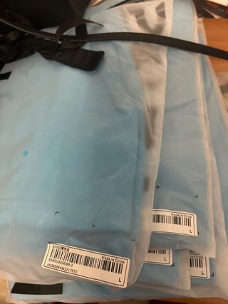 Camisetas básicas azules Talla L (Pack 9)