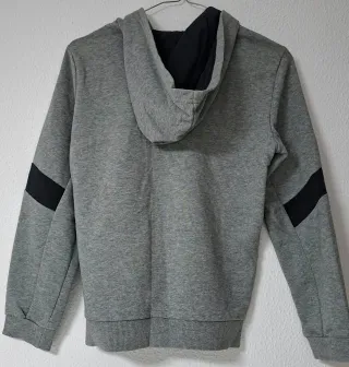 Sudadera Puma Gris con Logo