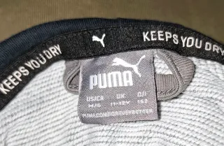 Sudadera Puma Gris con Logo